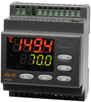 Single stage controller for temperature - DR 4022 PT100 12-230 V