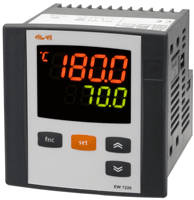 Régulateur un étage pour la température - EW7210 TCJ/K 12-230 V