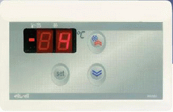 Régulateur un étage pour la température, avec dégivrage naturel et Buzzer - WM 971