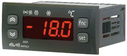 Régulateur un étage pour la température, sortie dégivrage, ventilateur et alarme - ID 975